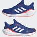 Adidas Shoes | Adidas Bounce Unisex Eq21 Run Men Size 7 Woman Size 8.5 | Color: Blue/Orange | Size: 8.5