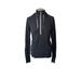 Athleta Tops | Athleta Heavenly Hail Ruched Black Half Zip Hooded Jacket Sz S | Color: Black | Size: S