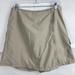 Athleta Shorts | Athleta Womens Size 10 Skort Activewear Golf Skort Wrap Tennis Beige | Color: Tan | Size: L