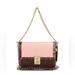 Coach Bags | Coach X Jennifer Lopez Hutton Shoulder Bag In Colorblock With Snakeskin Detail | Color: Gold/Pink | Size: Os