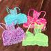 Pink Victoria's Secret Intimates & Sleepwear | Bundle Lot Of 4 Pink Lace Bralette Neon Racerback Style Size Small | Color: Pink/Yellow | Size: S