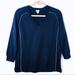 J. Crew Sweaters | J. Crew Womens Merino Wool Blend V-Neck Sweater Navy Blue Size Xs | Color: Blue | Size: Xs