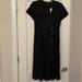 Madewell Dresses | Madewell Midi Dress | Color: Black | Size: 6