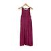 Anthropologie Dresses | Anthropologie Moulinette Soeurs Women Burgundy Maroon Maxi Long Dress - Size 6 | Color: Purple/Red | Size: 6