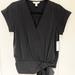 Nine West Tops | Blouse | Color: Black | Size: S