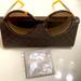 Gucci Accessories | Gucci Polarized Sunglasses Brand New Case And Cleaning Silk Cloth. | Color: Brown/Tan | Size: Unisex