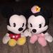 Disney Toys | Disney Park Mickey And Minnie Plush | Color: Black/White | Size: Osbb