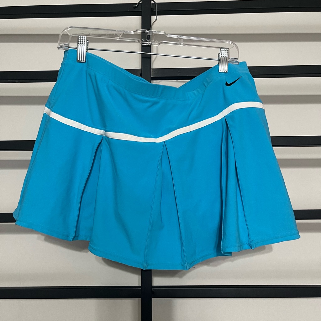 Nike Skirts | Blue Nike Tennis Skirt | Color: Blue | Size: L