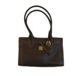 Dooney & Bourke Bags | Dooney & Bourke Black Leather East West Mini Tassel Satchel Bag Purse | Color: Black | Size: Os