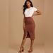 Free People Skirts | Free People Skirt Nwt | Color: Brown | Size: Xs