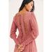 Free People Dresses | Free People Wednesday Romantic Open Back Lace Up Corset Cottagecore Maxi Dress | Color: Pink | Size: Xs