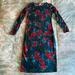 Lularoe Dresses | Lularoe Debbie Long Sleeve Floral Dress Nwt | Color: Black/Blue/Green/Orange/Red | Size: S