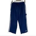 Adidas Pants & Jumpsuits | Adidas Women’s Athletic Capri Pants | Color: Blue/White | Size: 8