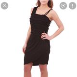Anthropologie Dresses | Anthropologie Leifnotes Divergent Mini Little Black Dress S | Color: Black | Size: S