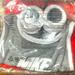 Nike Matching Sets | Brand New In Wrapper Nike Baby Bib And Booties Size 0-6 Months | Color: Gray/White | Size: 0-6 Months