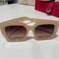 Free People Accessories | Free People Sunglasses | Color: Cream | Size: Os
