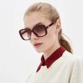 Gucci Accessories | Gucci Gg0762s 003 Sunglasses Oversized Square Burgundy Red Women | Color: Red | Size: Os