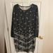 Lularoe Dresses | Lularoe Black And Gray Floral Dress | Color: Black/White | Size: Xl