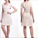 Anthropologie Dresses | Anthropologie Sparrow Gilt Grid Sweater Dress | Color: Cream/Gold | Size: Xs