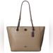 Coach Bags | Coach Turnlock Chain Tote 27 In Polished Pebble Leather New With Tags | Color: Gray | Size: Os