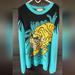 Gucci Sweaters | Gucci Tiger Intarsia Sweater | Color: Blue | Size: Xl