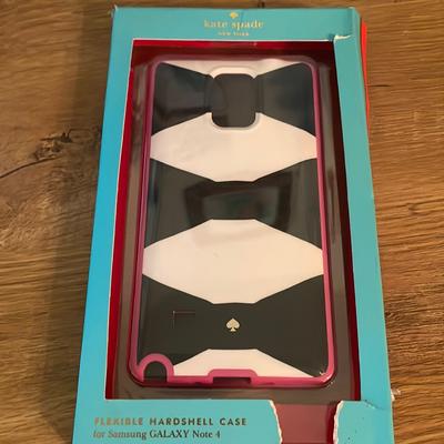 Kate Spade Cell Phones & Accessories | Kate Spade Phone Case For Samsung Galaxy Note 4 | Color: Black/Pink/White | Size: Os