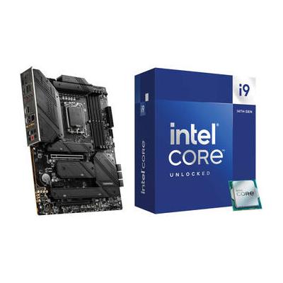 MSI Intel Core i9-14900K 3.2 GHz 24-Core LGA 1700 Processor & MSI MAG Z790 TOMA Z790TOMWI