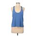 Nike Active Tank Top: Blue Activewear - Women's Size Medium