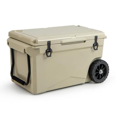 Costway 75 Quart Portable Cooler Rotomolded Ice Ch...
