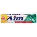 AIM Whitening Anticavity Fluoride Toothpaste Gel Fresh Mint - 5.5 oz Pack of 6