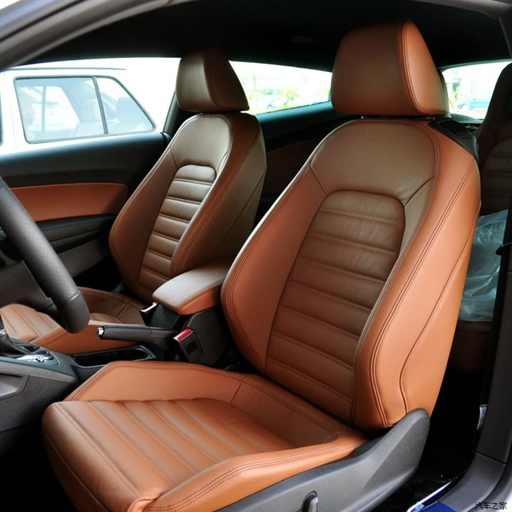 Für vw volkswagen scirocco Kunstleder Custom Autos itz bezüge Set Schutz zubehör Image
