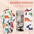 Kids Cartoon Haircut Hairdresser Cape Hair-Cut Salon Barber Wrap Waterproof Cutting Gown Hair Care