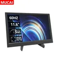 MUCAI 11.6 Inch Portable Monitor 16:9 60Hz Game Screen 45% NTSC 250Cd/m ² Laptop Mac Xbox PS4/5