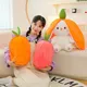 35-60cm Giant Size Doll Fruit Transfigured Plush Toy Lovely Rabbit Turn to Caot Strawberry Dolls