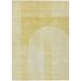 Addison Rugs Chantille ACN711 Gold 9 x 12 Indoor Outdoor Area Rug Easy Clean Machine Washable Non Shedding Bedroom Entry Living Room Dining Room Kitchen Patio Rug