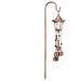 Home And Kitchen Clearance Solar Wind Chime Light With Hexagonal Bell Shepherds Hook The Gift For Mother And hers Holiday Unique Mobile Wind Chimes Outdoor Patio Decoration Multicolor