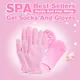 Adomaner Spa Gel Socks And Gloves Moisturizing Whitening Exfoliating Foot mask Ageless Beauty Hand