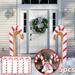 Taylongift Christmas Valentine s Day 5PCS Inflatable Candy Canes Christmas Canes Balloons Candy Canes Decoration