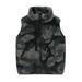 FAKKDUK Toddler Baby Boys Girls Sherpa Fleece Vest Full-Zip Outwear Cute Jacket with Pockets Girls Fleece Jacket Fall Winter Fuzzy Coat Girls Fall Jacket Boys Winter Jacket