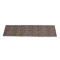 'Ikat-Inspired Brown Cotton Blend Table Runner Made in Bali'