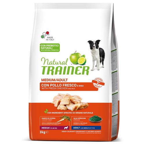 2x 3kg Nova Foods Trainer Natural Medium Huhn, Reis, Aloe vera Hundefutter trocken
