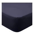 Tesco Ink Blue 100% Cotton Fitted Sheet King Size