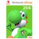 Nintendo eShop Card - 25 EUR