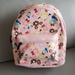 Disney Bags | Mickey Minnie Mouse Donut Mini Backpack Purse Nwt | Color: Brown/Pink | Size: See Description For Size