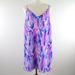 Lilly Pulitzer Dresses | Lilly Pulitzer Lela Silk Amethyst One Too Many V-Neck Sleeveless Mini Dress L | Color: Blue/Pink | Size: L