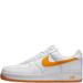 Nike Shoes | Nike Mens Air Force 1 '07 Basketball Shoes,White/University Gold,4 | Color: White | Size: 4