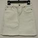 J. Crew Skirts | Jcrew Denim Skirt | Color: White | Size: 2