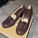 Michael Kors Shoes | Michael Kors Loafer Heels | Color: Brown | Size: 6