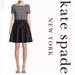 Kate Spade Dresses | Kate Spade Navy & White Striped Boatneck Dress | Color: Blue/White | Size: M