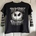 Disney Shirts & Tops | Nightmare Before Christmas Boys Disneyland Resort T Shirt Size Medium Jack Black | Color: Black/Gray | Size: Mb